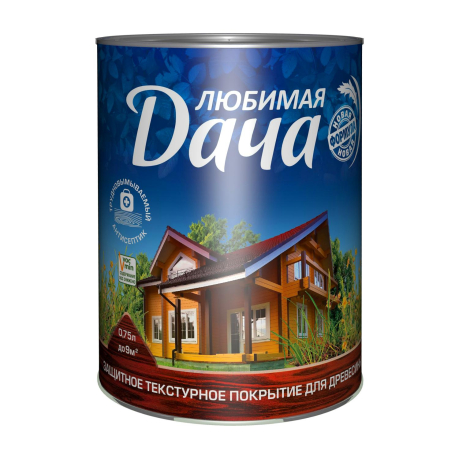 Деревозащитный состав "Любимая дача" 0,75 л. Орегон Деревозащитный состав "Любимая дача" 0,75 л. Орегон